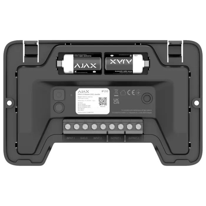 Модуль управления умным домом Ajax EN54 I/O Module (2X2) black изображение 4