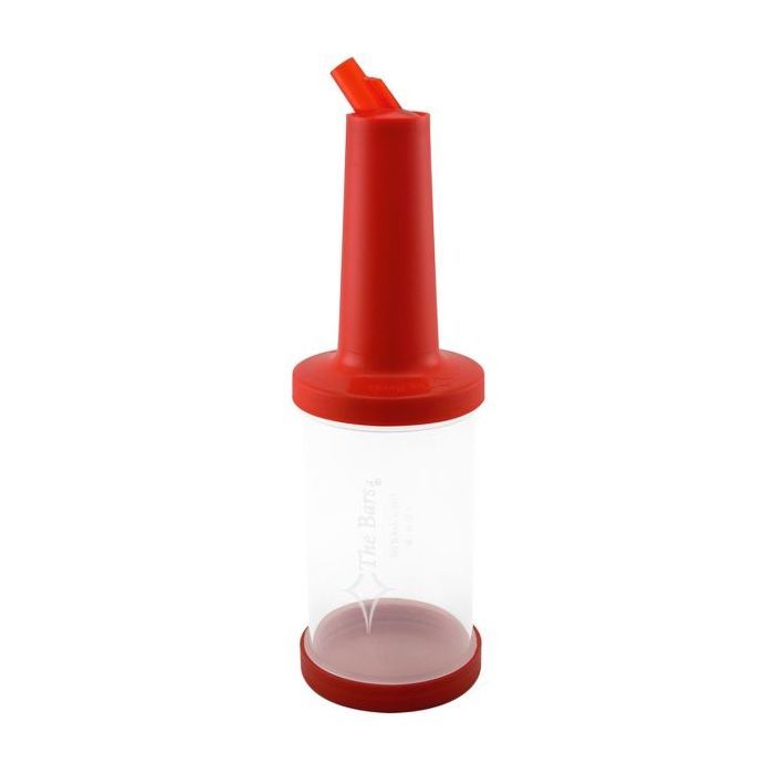 Бутылка с гейзером The Bars 1 л прозора, червона кришка (PM01R) > цены в Киеве и Украине Бутылка с гейзером The Bars 1 л прозора, червона кришка (PM01R)