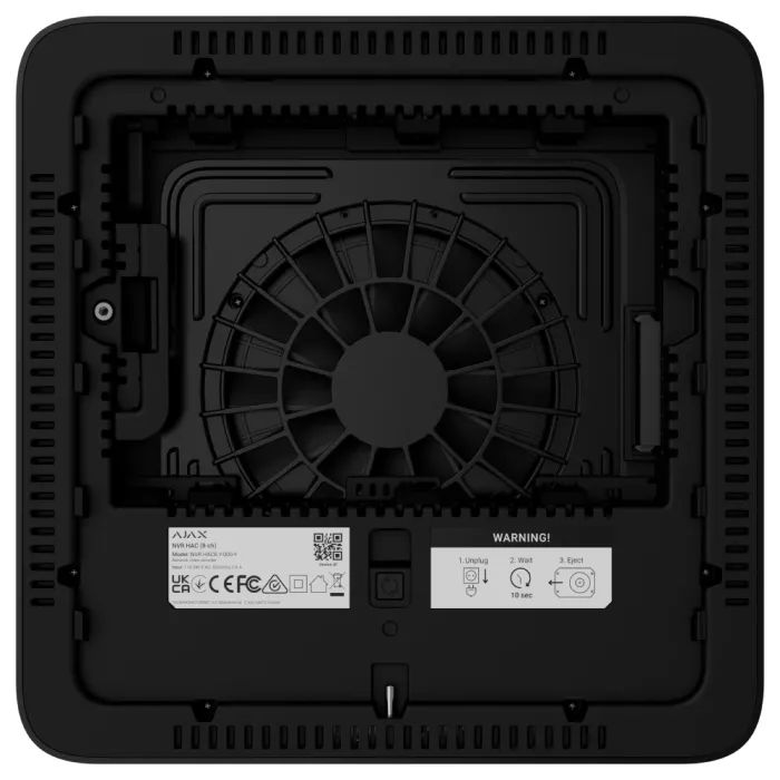Регистратор для видеонаблюдения Ajax NVR_8 HAC black изображение 4