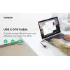 Перехідник OTG USB 3.0 AF to USB-C US154 black Ugreen (30701) зображення 8