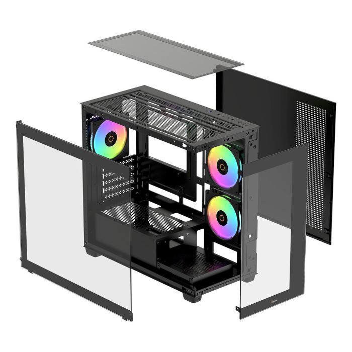 Корпус OCYPUS GAMMA C52 BK ARGB (GAMMA-C52-BKD300XX-GL) зображення 8