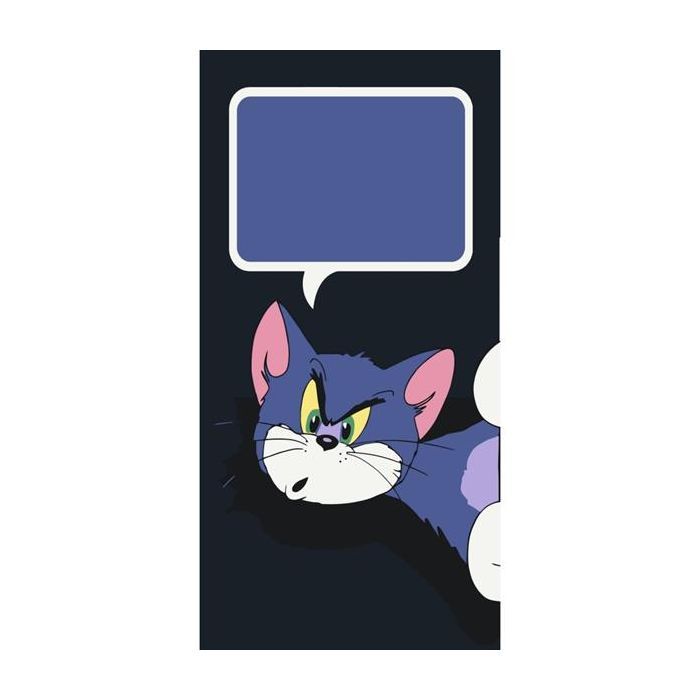 Картина по номерам ArtCraft Кіт Том листівка 40х80 см (16112-AC)