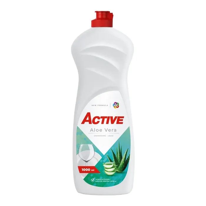 Засіб для ручного миття посуду Active PR Dishwashing Aloe Vera 1 л (4820196011217)