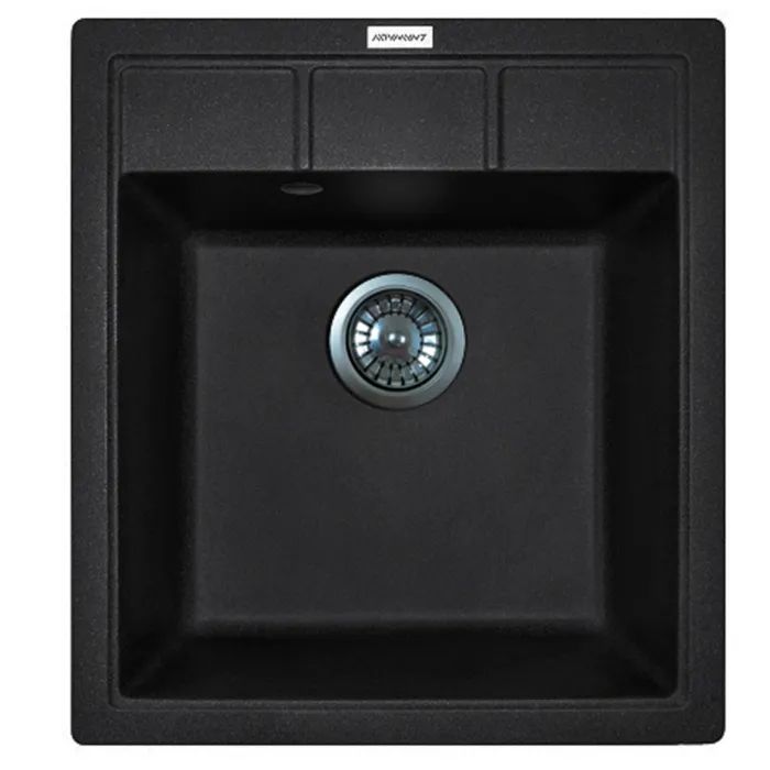 Мойка кухонная Adamant Brick чорний (4824296101203)