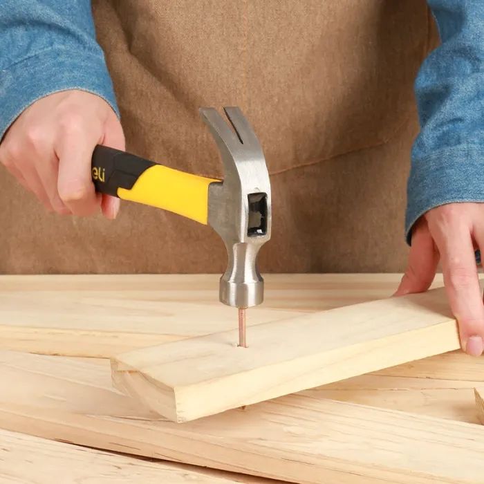 Молоток Deli столярний Carbon Steel 226 г (EDL5001) зображення 3