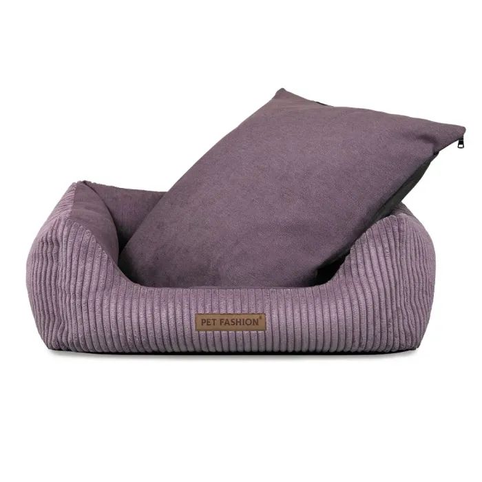 Лежак для животных Pet Fashion DEVID 62х50х19 см темно-серый (4823082444519) изображение 5