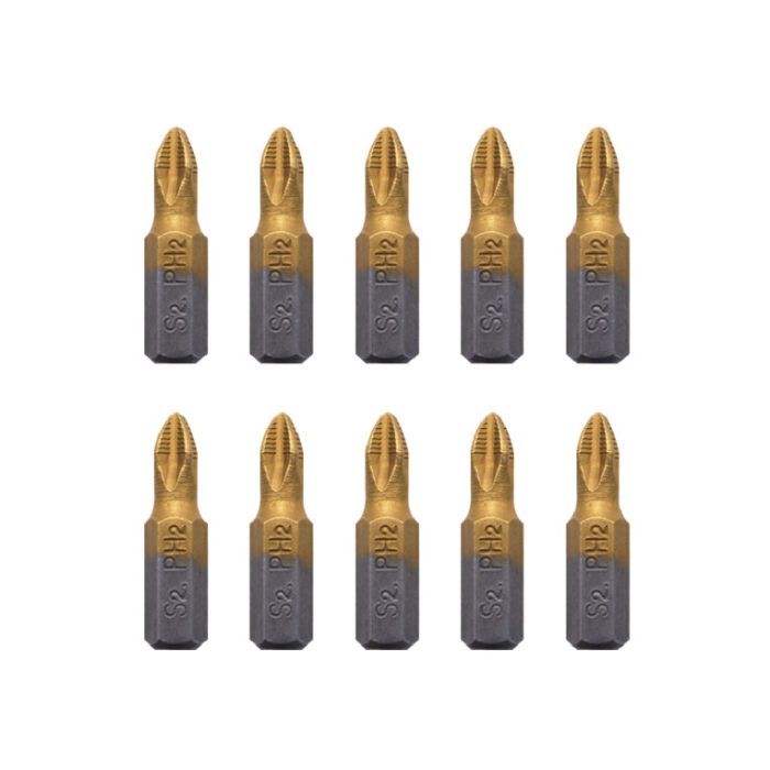 Набір біт YOSO YOSO-310 PH-2, 10шт. 25мм (YT40337)