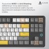Клавиатура Ajazz AK870 V2 Flying Fish Switch USB UA Black/Grey/Yellow (AK870-V2-FF-BGY) изображение 12