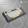 Клавиатура Ajazz AK870 V2 Flying Fish Switch USB UA Black/Grey/Yellow (AK870-V2-FF-BGY) изображение 14