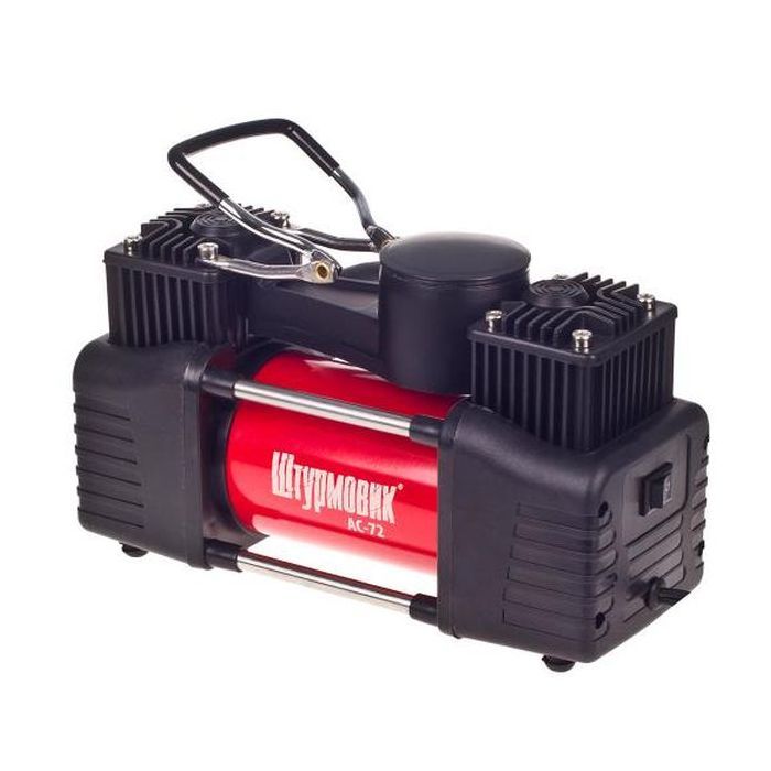 Автомобільний компресор Штурмовик AC-72 150psi/25Amp /90л (AC-72) зображення 2