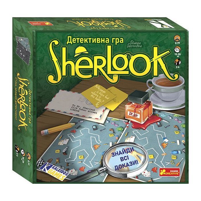 Настольная игра Ранок Детективная игра. Sherlook (4823076153885)
