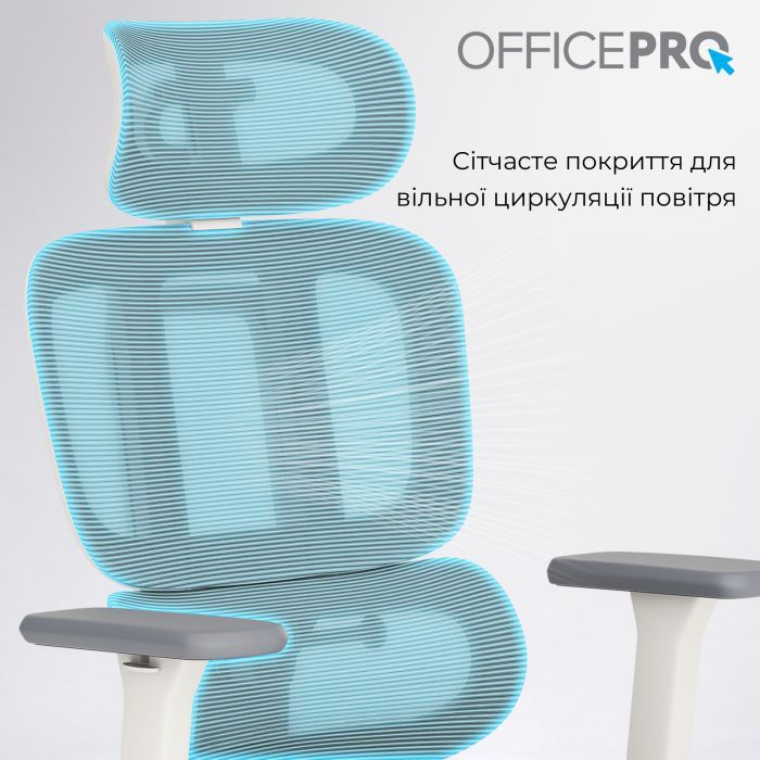 Офісне крісло OfficePro Skyline OC750-B-B-B (OC750-B-B-B) зображення 10