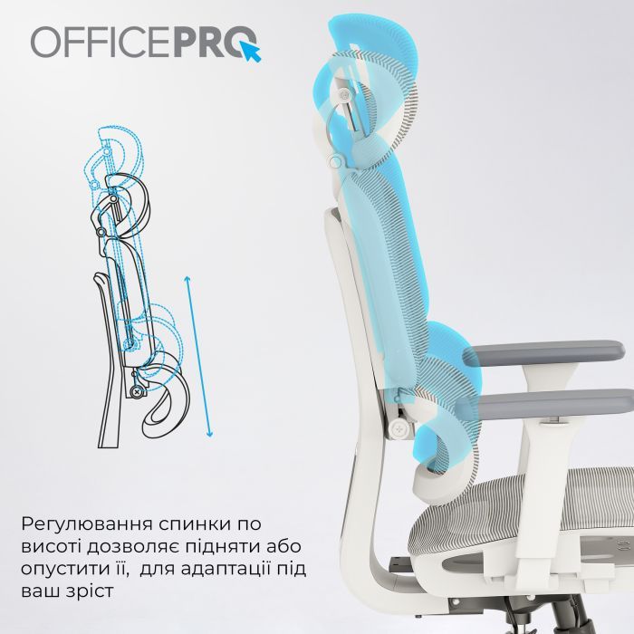 Офісне крісло OfficePro Skyline OC750-B-B-B (OC750-B-B-B) зображення 11