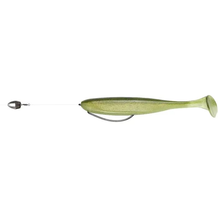 Силікон рибальський Keitech Easy Shiner 5" (5 шт/уп) 484 Chartreuse Shad (1551.15.31) зображення 8