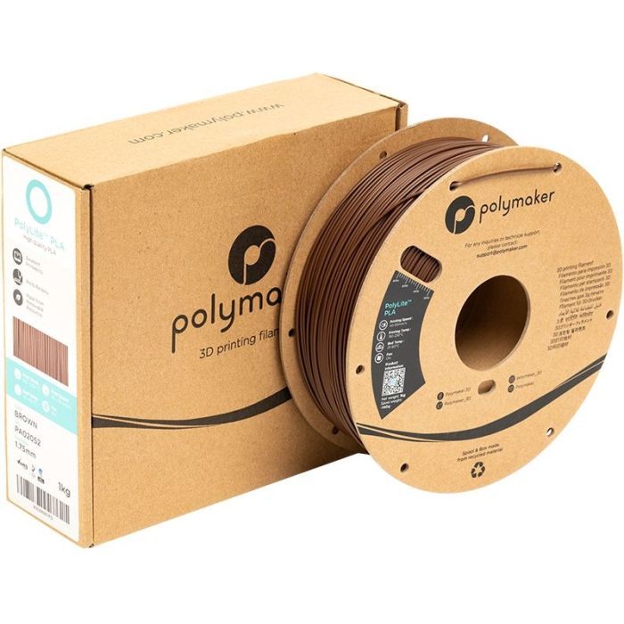 Пластик для 3D-принтера Polymaker PLA POLYLITE 1,75mm 1kg OLIVE GREEN (PA02058) зображення 2