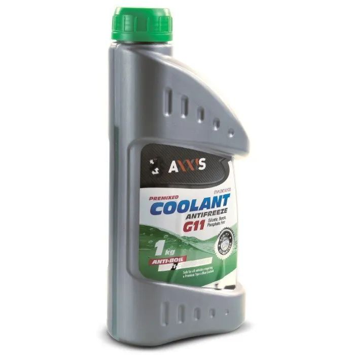 Антифриз AXXIS GREEN G11 Сoolant 1кг (AX-2004)