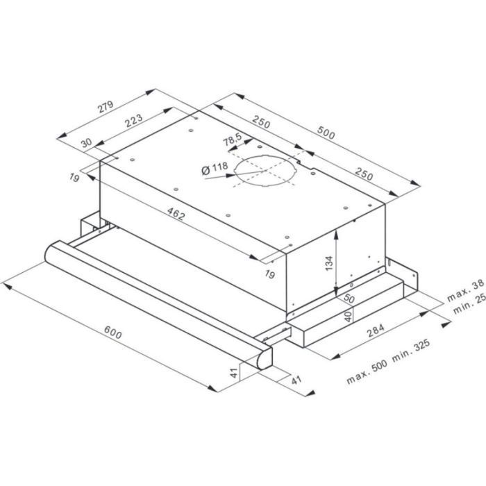 Вытяжка кухонная Hansa OTS6251WH изображение 2