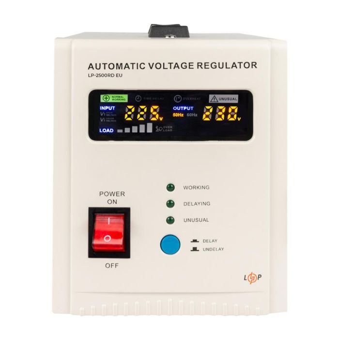 Стабилизатор LogicPower LP-2500RD EU, 1500W (22725) изображение 2