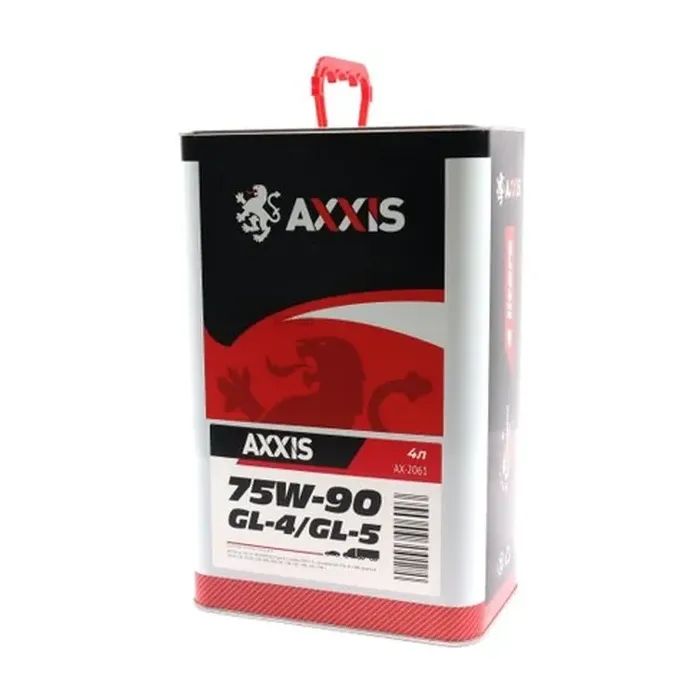 Трансмиссионное масло AXXIS 75W-90 GL-4/GL-5 4л (AX-2061)