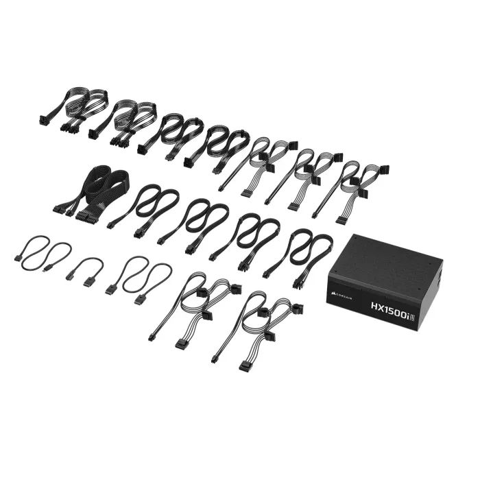 Блок питания Corsair 1500W iCUE LINK HX1500i SHIFT (CP-9020269-EU) изображение 9