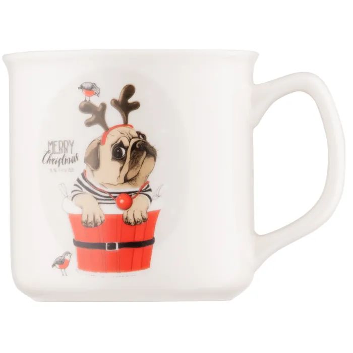 Чашка Ardesto Merry Christmas, 360мл, порцеляна (AR3060AS) зображення 10