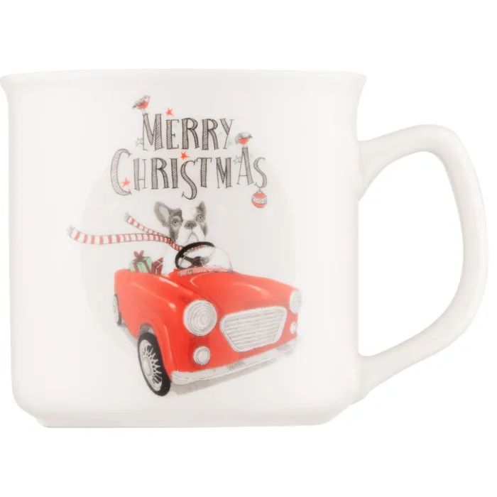 Чашка Ardesto Merry Christmas, 360мл, порцеляна (AR3060AS) зображення 4
