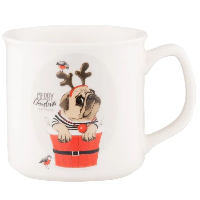Чашка Ardesto Merry Christmas, 360мл, порцеляна (AR3060AS) зображення 8