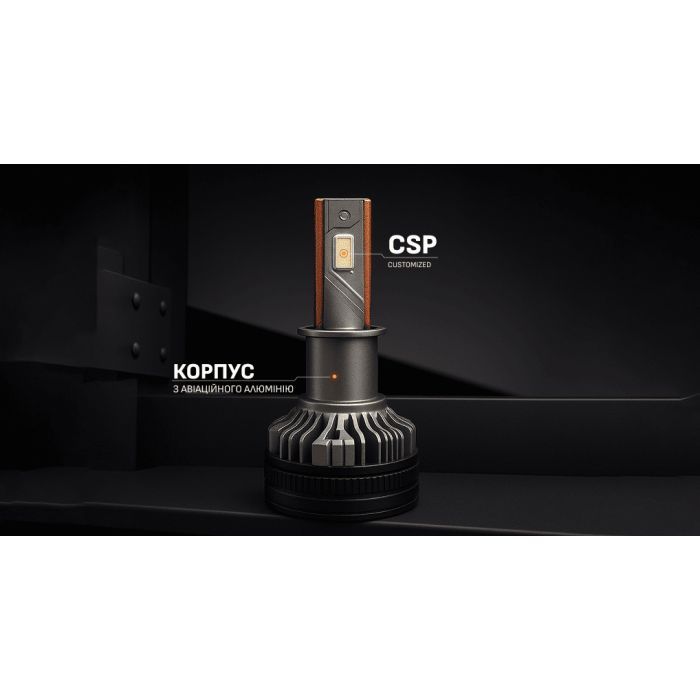 Автолампа PULSO LED-chips Customized CSP/9-30V/2*85W/20000Lm/6000k (LC7-H3) изображение 7
