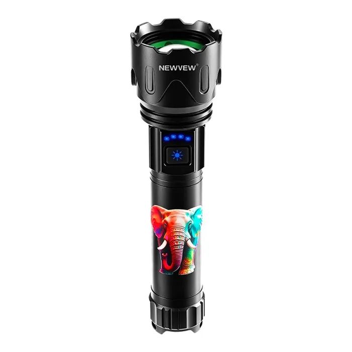 Фонарь NEWVEW NV-K47-Lion 3000mAh Black (NWVW-NV-K47-LION-BK)