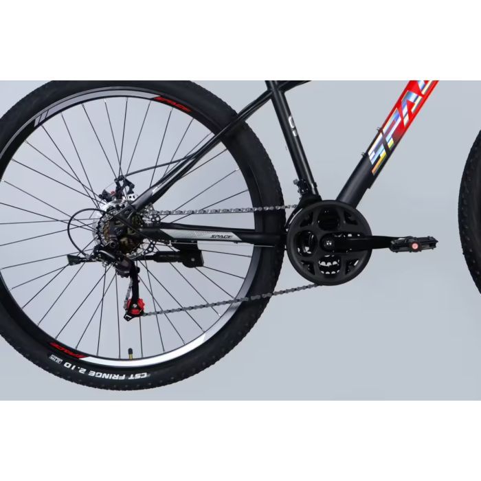 Велосипед Space 29" MARS DD FR рама-16" ST 2026 червоно-чорний (OPS-SP-29-151) зображення 5