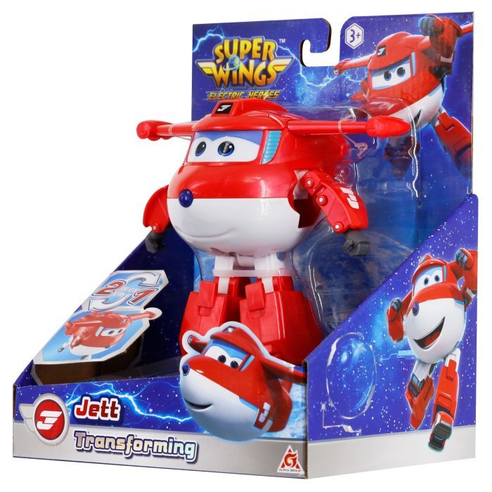 Фігурка Super Wings трансформер Transforming Джетт (Jett) (EU780210) зображення 6
