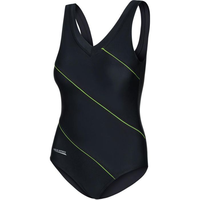 Купальник Aqua Speed Sophie 441-01 чорний, зелений 44 (5908217624567) зображення 3