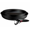 Набор посуды Tefal Ingenio Excellence+, 3 предмети, чорний (P0009553)