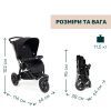 Коляска Chicco Activ3 New 2 в 1 Чорна (2900990892068) (87154.31.01) зображення 5