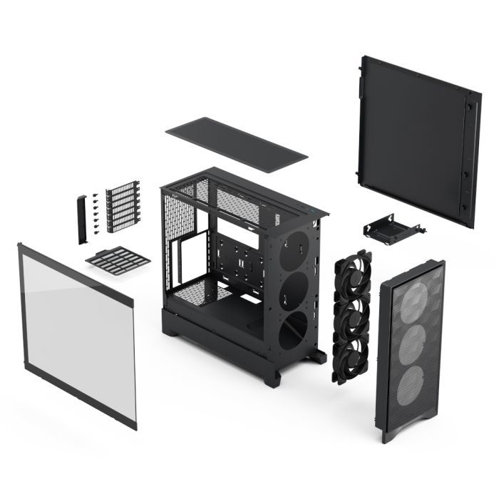 Корпус для ПК Fractal Design Pop 2 Air Black TG (FD-C-POA2A-02) изображение 5