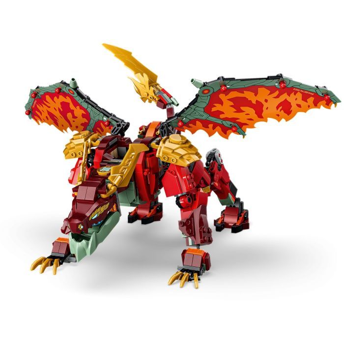 Конструктор LEGO NINJAGO Дракон-трансформер Уайлдфайер (71868) изображение 4