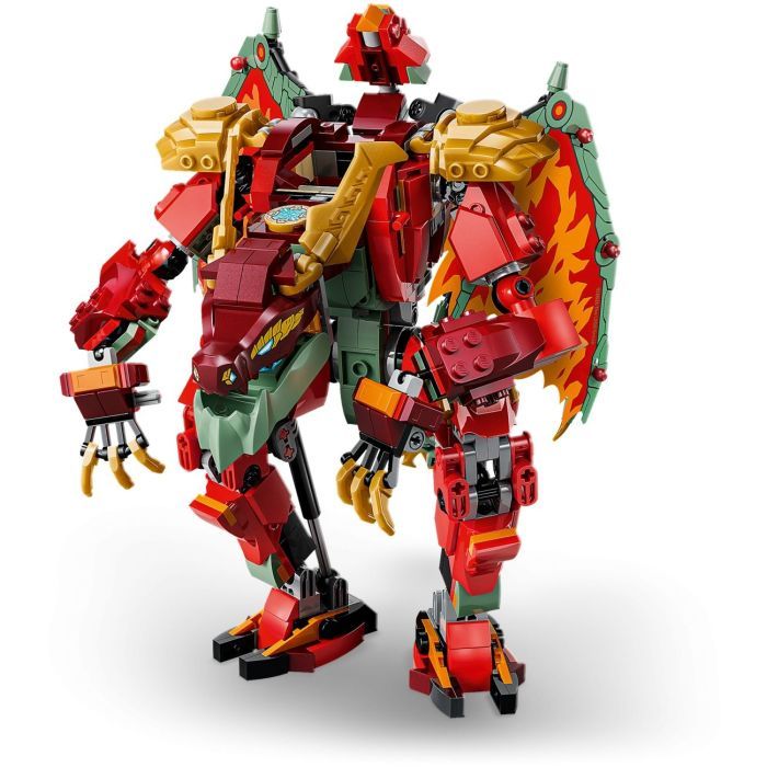 Конструктор LEGO NINJAGO Дракон-трансформер Уайлдфайер (71868) изображение 5