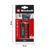 Набор бит Einhell 50mm, битодержатель с карабином, PH PZ T H, 10шт (118633) изображение 6