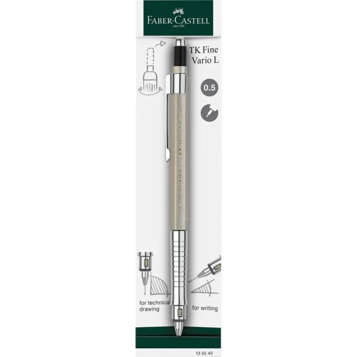 Карандаш механический Faber-Castell TK-Fine VARIO L Champagne Gold, диаметр 0,5 мм (32528)