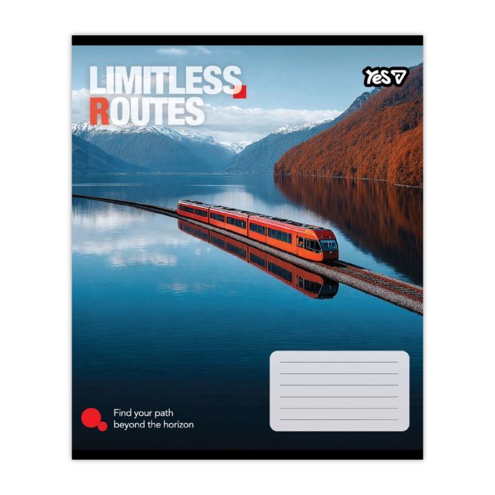 Зошит Yes Limitless routes А5 36 аркушів лінія (769039) зображення 2