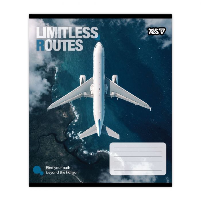 Зошит Yes Limitless routes А5 36 аркушів лінія (769039) зображення 5