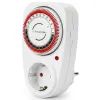 Таймер-розетка EUROELECTRIC 16A/3680W 24Н, White (ST-16A/3,68kW(M))