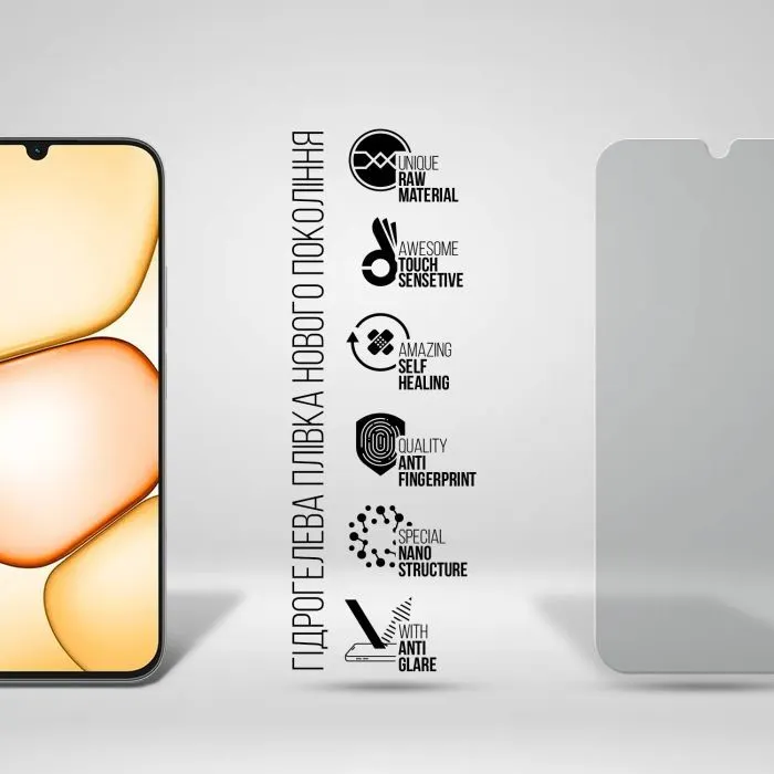 Пленка защитная Armorstandart Matte hydrogel Realme C100i 4G / C100x 4G (ARM92228) изображение 2