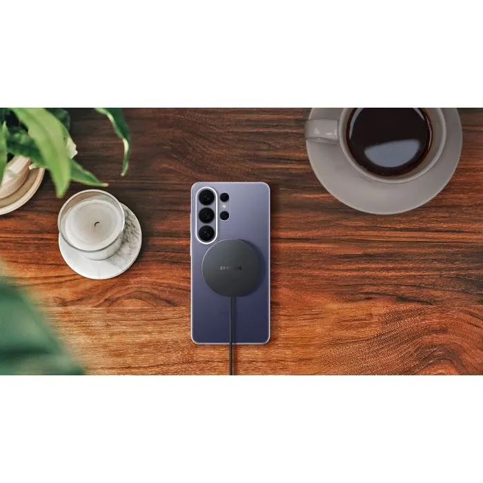 Зарядное устройство Samsung Magnetic Wireless Qi2.2 25W 1.5m + Adapter USB-C PD45W dark gray (EP-P2900TBEGWW) изображение 7
