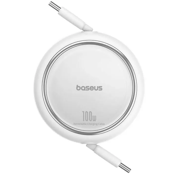 Дата кабель USB-C to USB-C 1.0m 100W white Baseus (P10364500211-00) изображение 3
