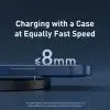Зарядное устройство Baseus Wireless Qi 15W + cable USB-C 1.5m (CCED000001) изображение 10