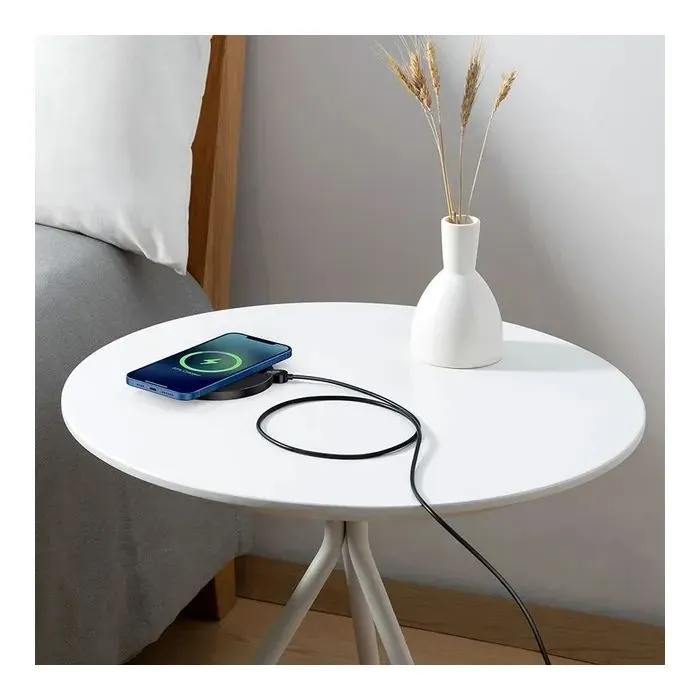 Зарядное устройство Baseus Wireless Qi 15W + cable USB-C 1.5m (CCED000001) изображение 12