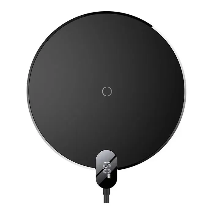 Зарядное устройство Baseus Wireless Qi 15W + cable USB-C 1.5m (CCED000001) изображение 2
