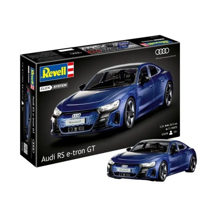 Збірна модель Revell модель автомобіль Audi RS e-tron GT, рівень 2, 1:24 (RVL-07698) зображення 11
