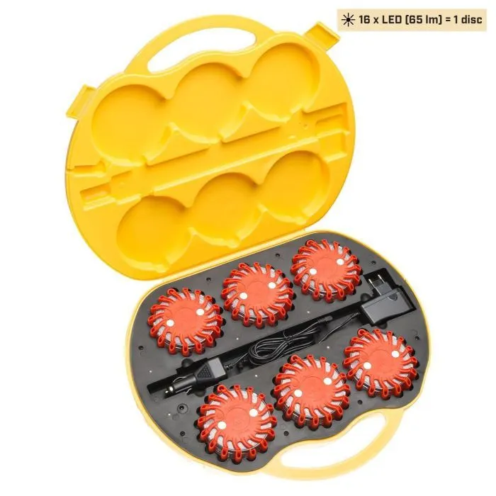 Фонарь Mactronic Комплект M-Flare (65 Lm) Amber Magnet Synch Recharg 12/220V (PSD0012) (DAS303746) изображение 2
